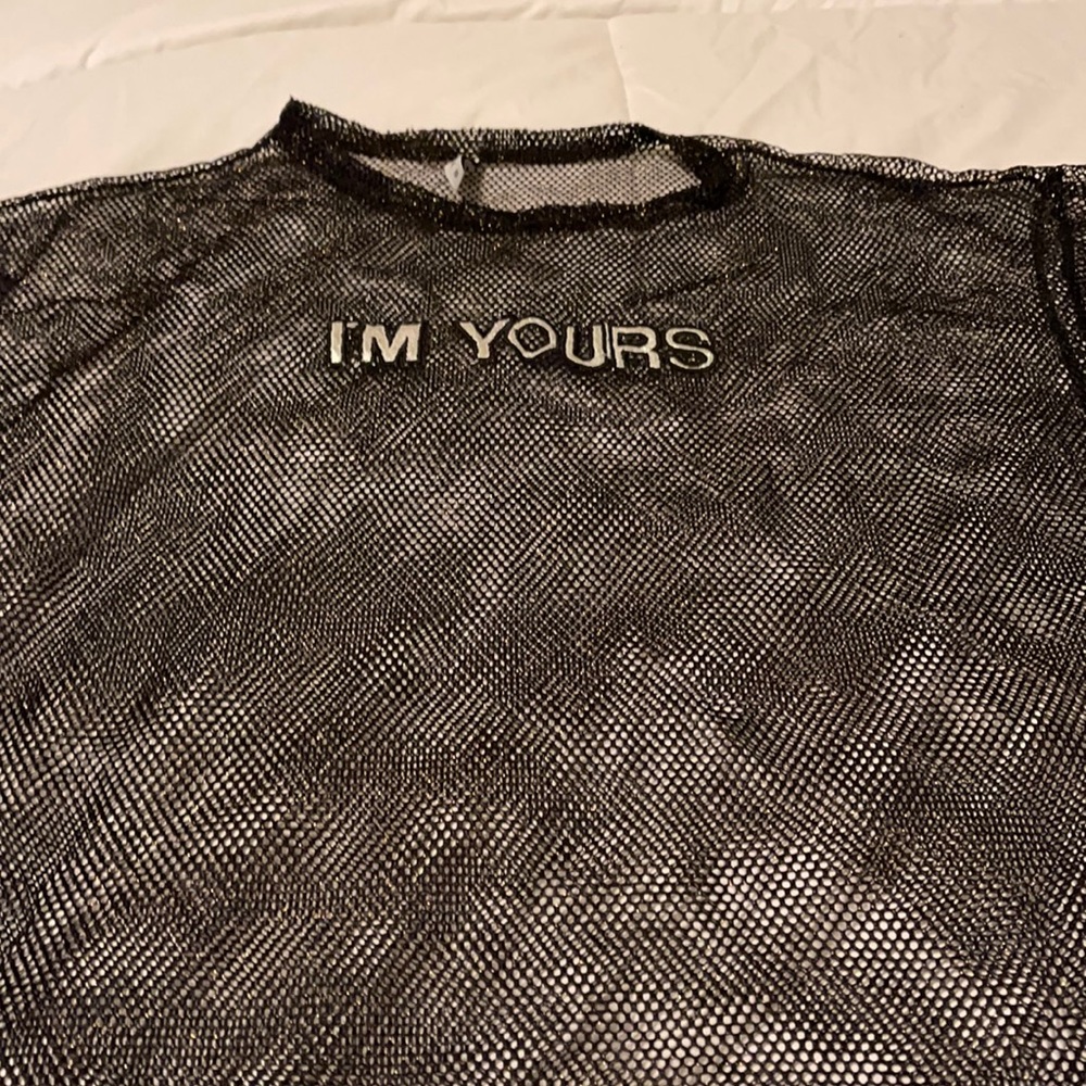 Fab’rik mesh crop top